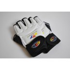 Beast- WTF Weight Lifting Padded Gym Training Gloves- White