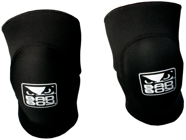 Bad Boy Elbow Pads MMA UFC NEW Elasticated Padded Sport Training Sparrin