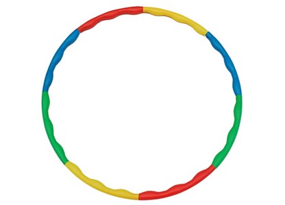 GYM DEPOT 3 Set Of Rainbow Hula Hoop