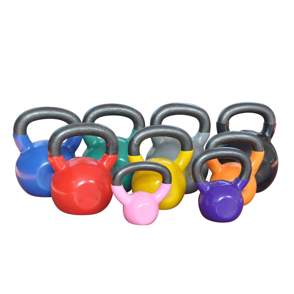 GYM DEPOT Vinyl Covered Dipping Kettlebell